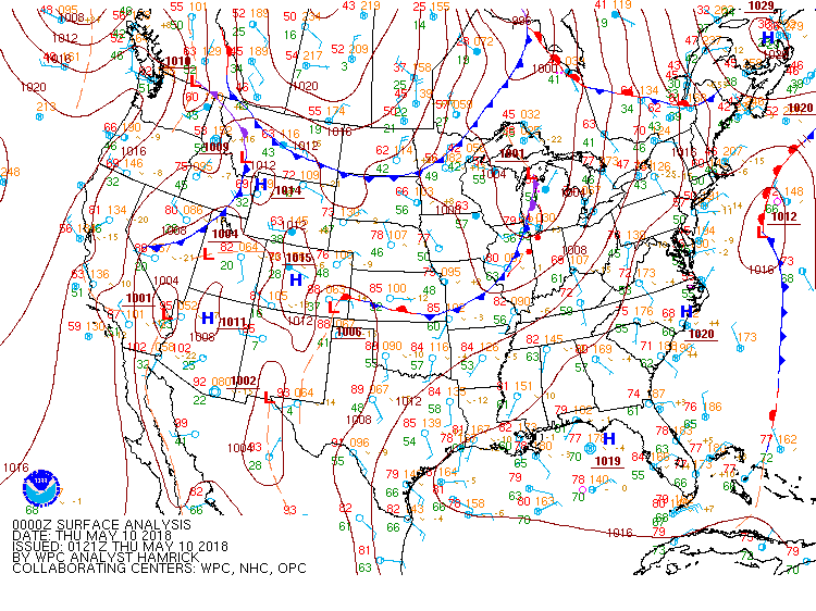 Noaa Weather Chart Symbols