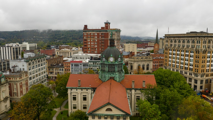 Broome County Courthouse in Binghamton, New York