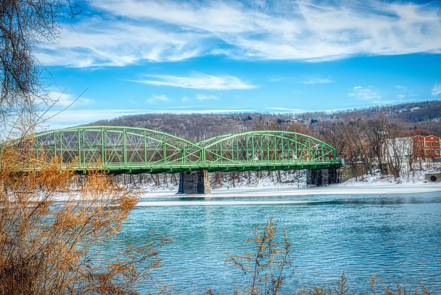 Washington Street Bridge in Binghamton, New York