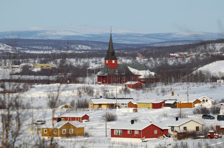 The Kautokeino Church in Norway