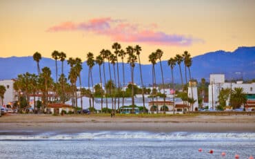 Santa Barbara, California coastline