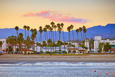 Santa Barbara, California coastline