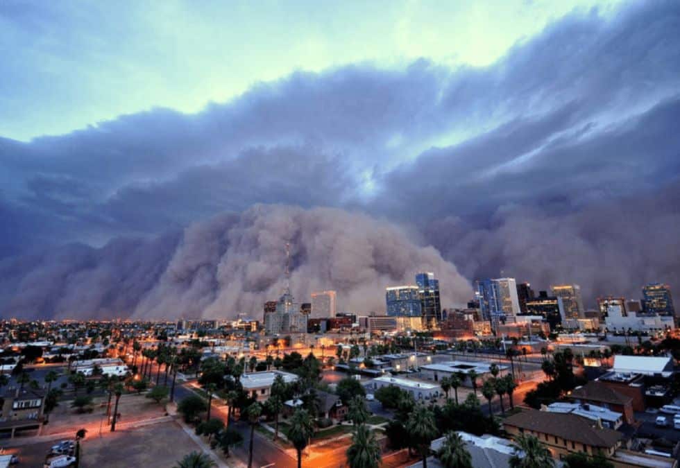 Haboob in Phoenix