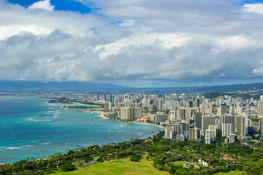 Diamond Head, Honolulu, USA