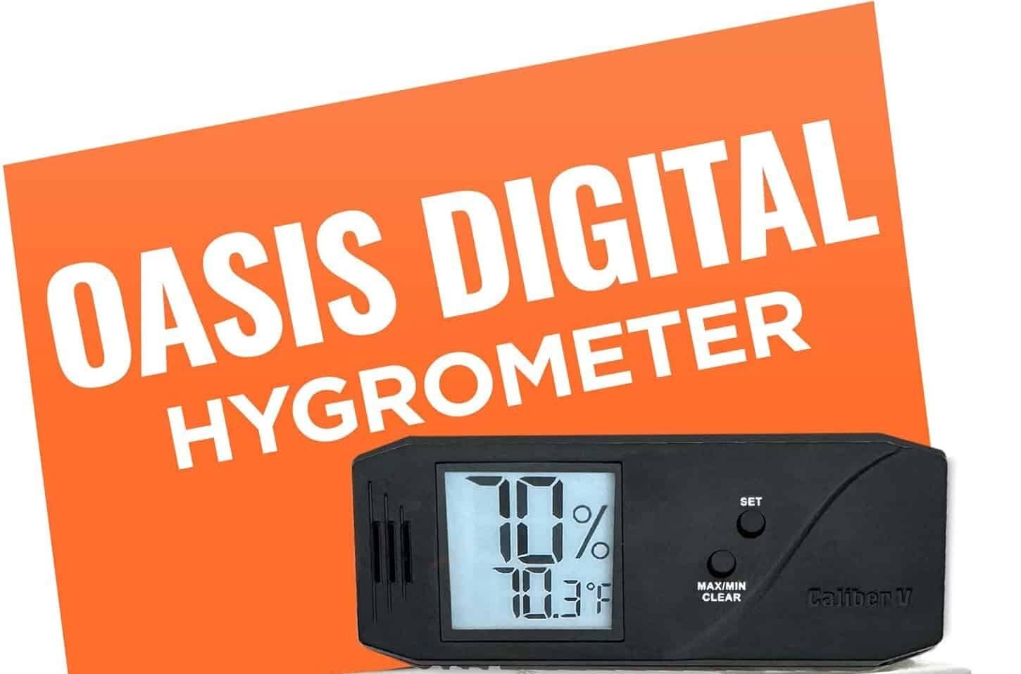 Oasis Caliber V Digital Hygrometer Oasis Caliber V Digital Hygrometer